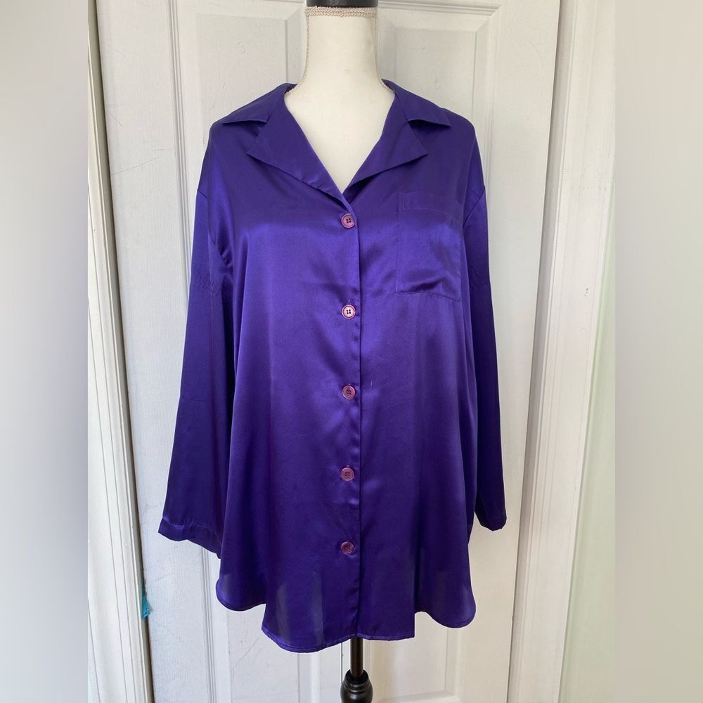 Victoria’s Secret Aubergine Colored Shirt